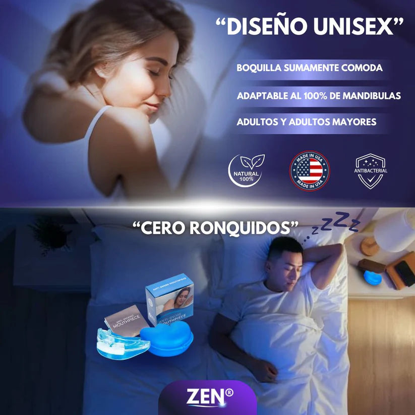 Zen® - Anti Ronquidos😴 EL SECRETO PARA DORMIR FELIZ Compra 1 Gratis 1 🤯
