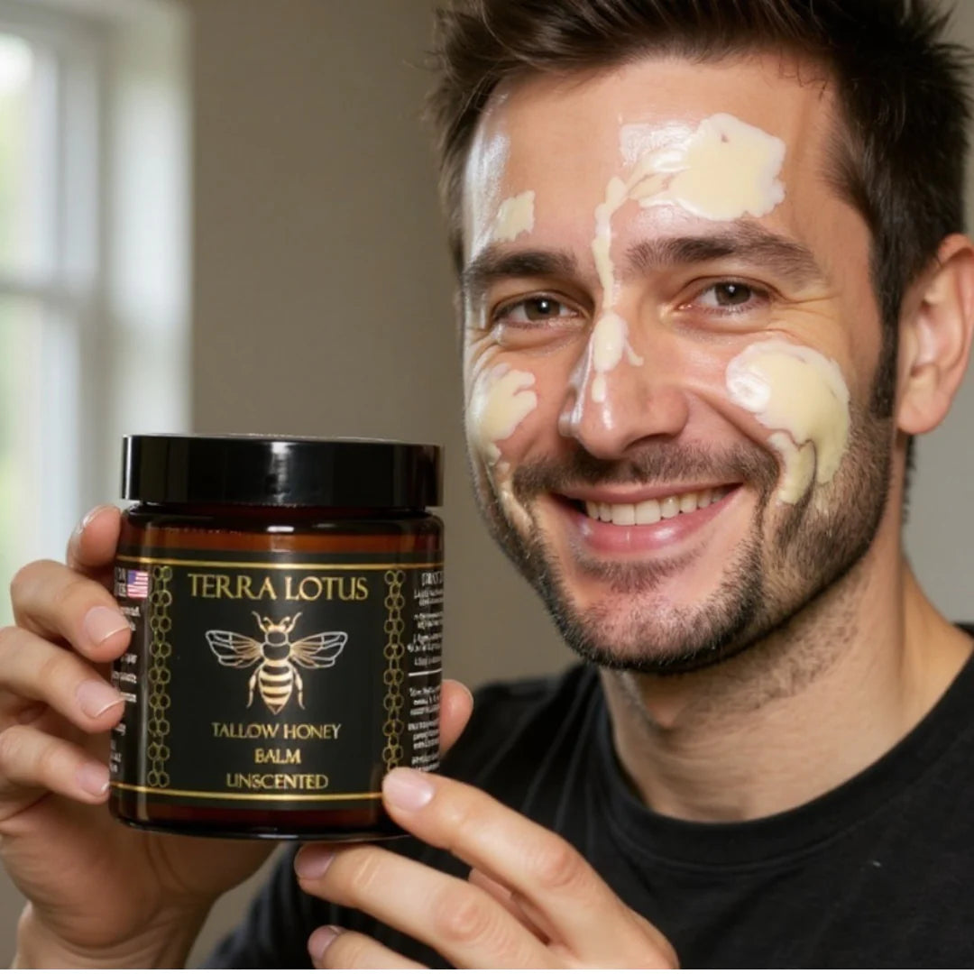 Terra Lotus Balm con Sebo de Res : Renueva tu piel de forma natural y ancestral