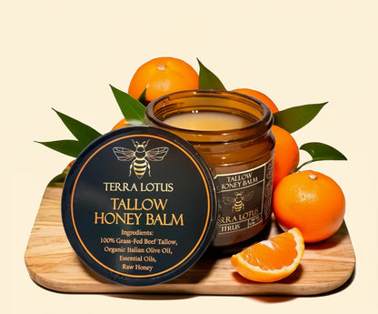 Terra Lotus Balm con Sebo de Res : Renueva tu piel de forma natural y ancestral