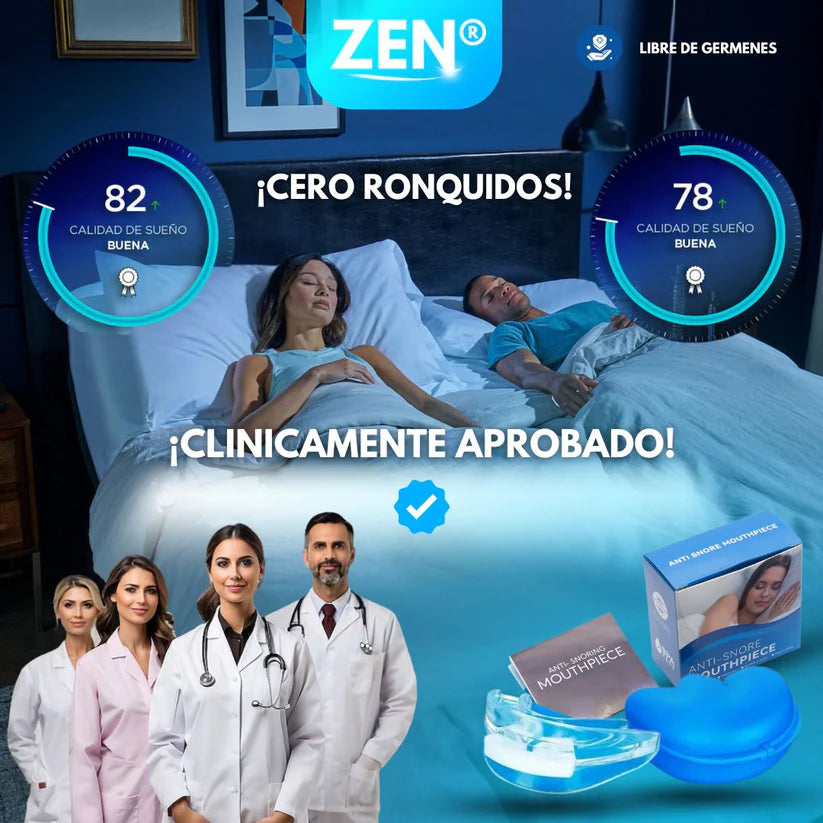 Zen® - Anti Ronquidos😴 EL SECRETO PARA DORMIR FELIZ Compra 1 Gratis 1 🤯